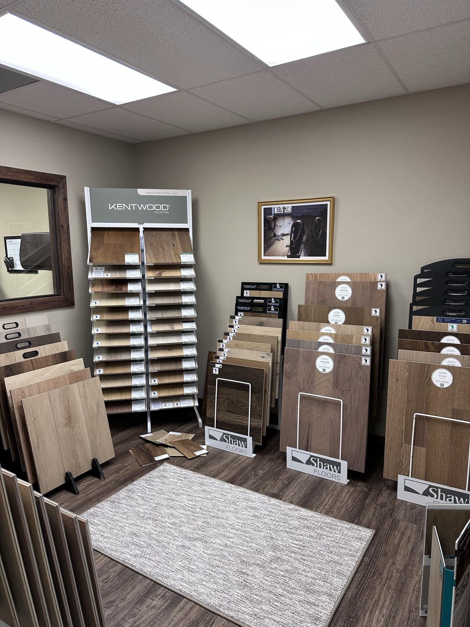 Henges Washington showroom — interior view