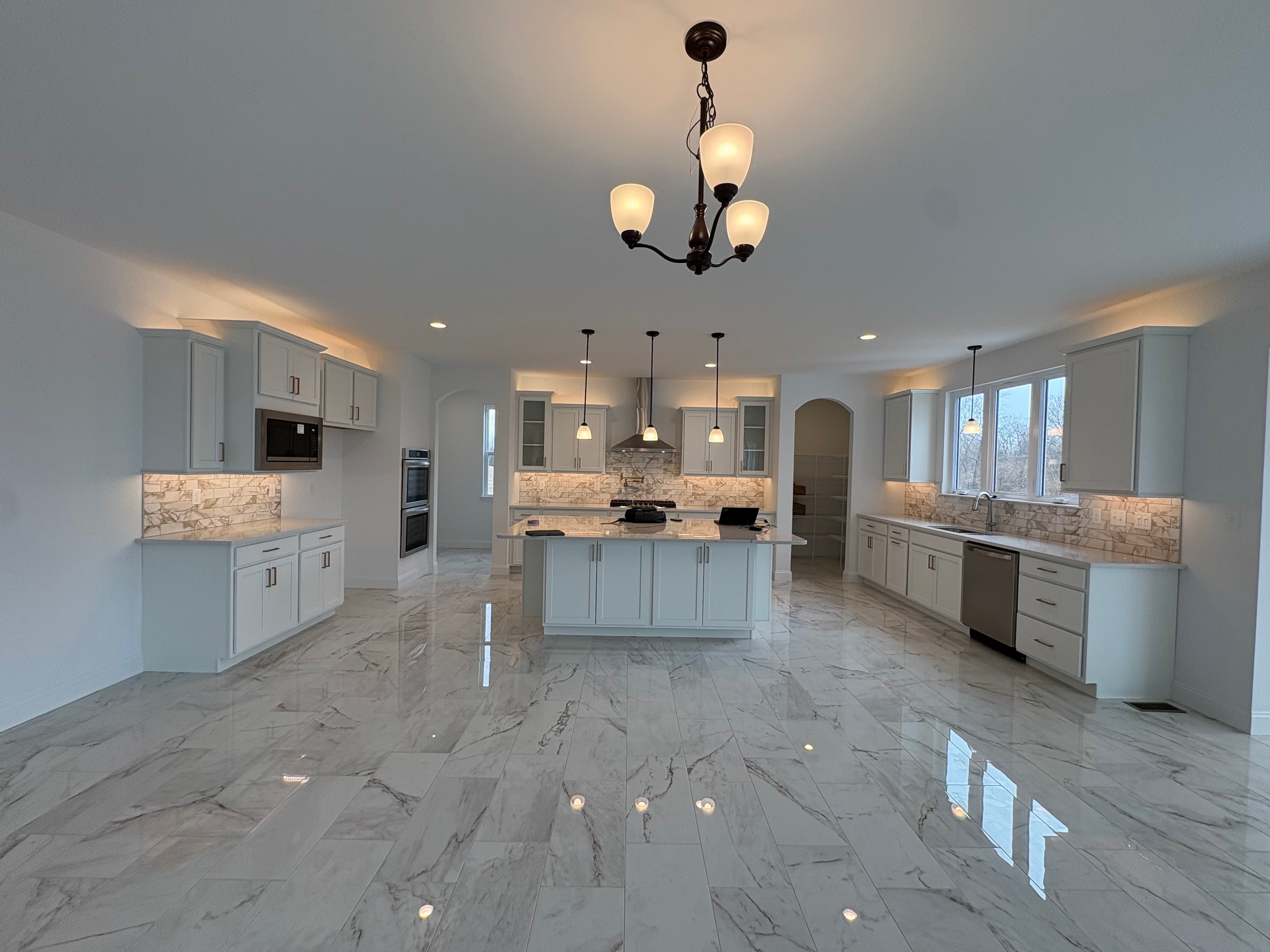 Henges flooring installation job