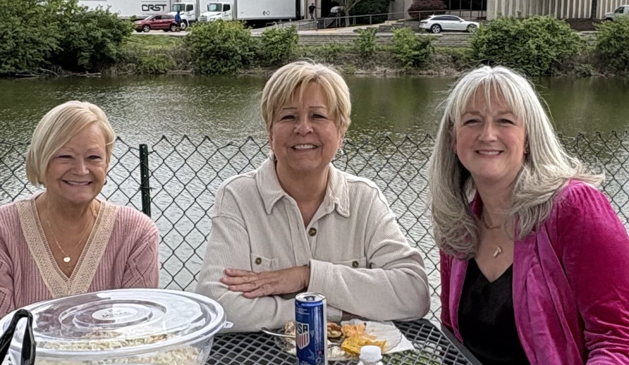 Henges team members together at a company gathering