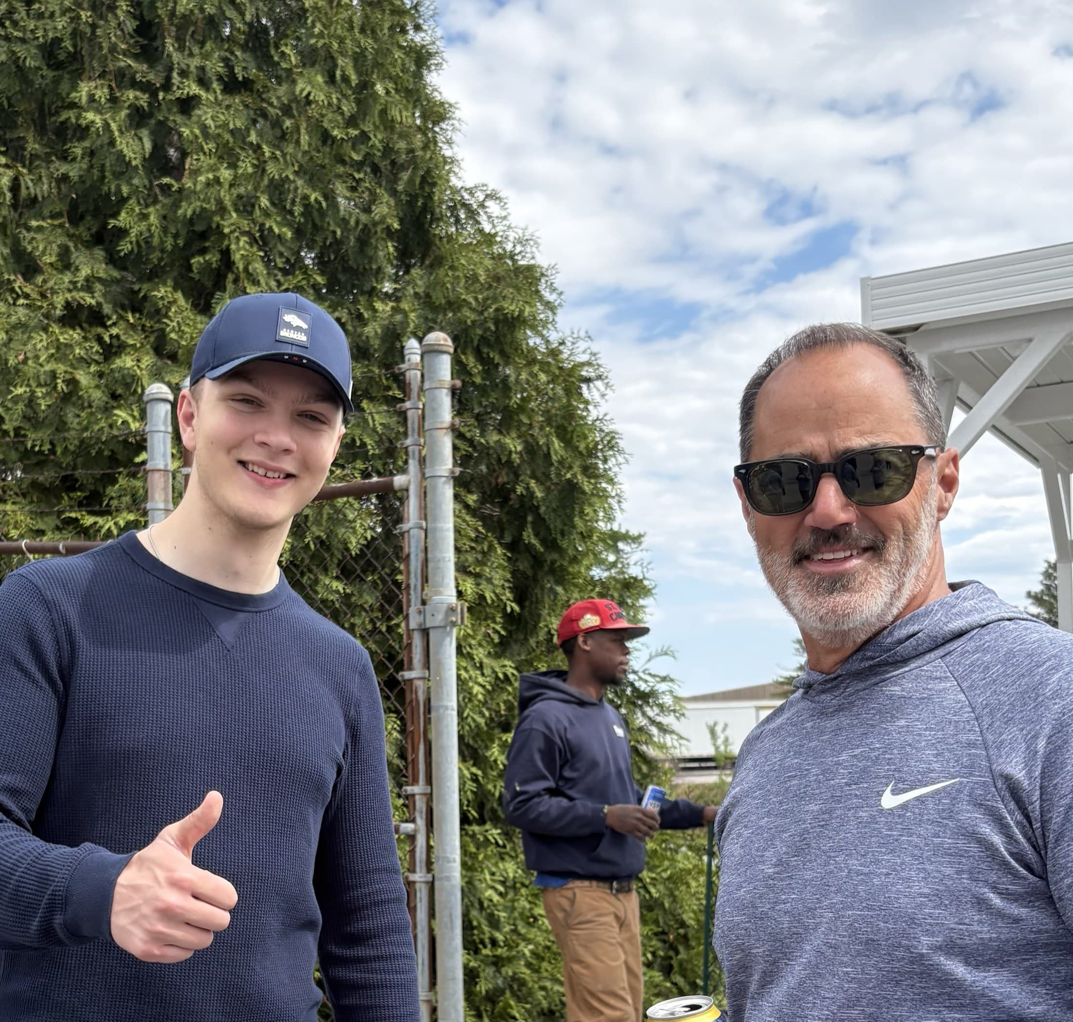 Henges team members at a company appreciation day