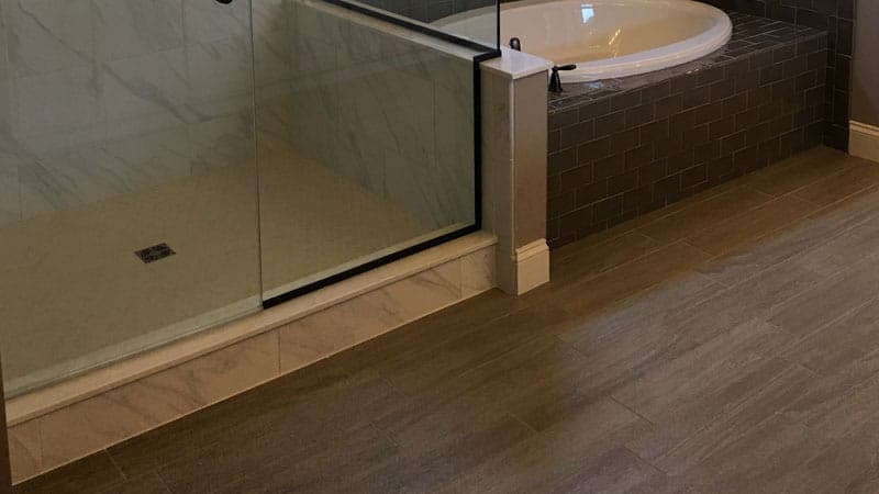Bathroom tile